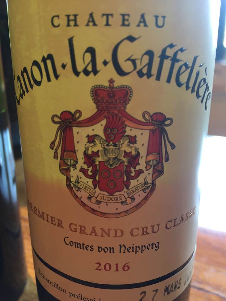 Château Canon-La-Gaffelière 2016  – Saint-Emilion Grand Cru Classé